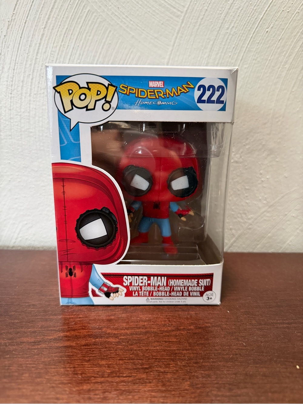Funko Pop! Spider-Man Homemade Suit Figure - Red & Blue